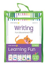 Little Genius 5 Pack of Activity Pads Age 4-5 Paperback Book
