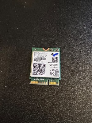 Intel AX201NGW WiFi 6 AX201 M.2 2230 Wireless Card Bluetooth 5.1 5W10V25775