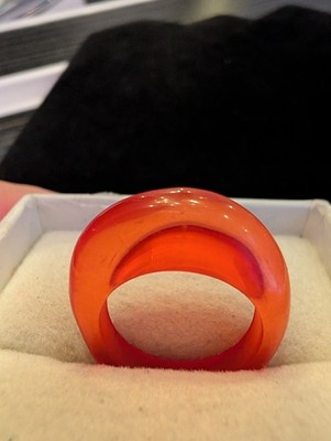 Special (Cherry Pop Red) Bakelite Highly Refined Piece AAA Clarity Mid Century 