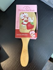 New in Package Strawberry Shortcake Bamboo Hairbrush
