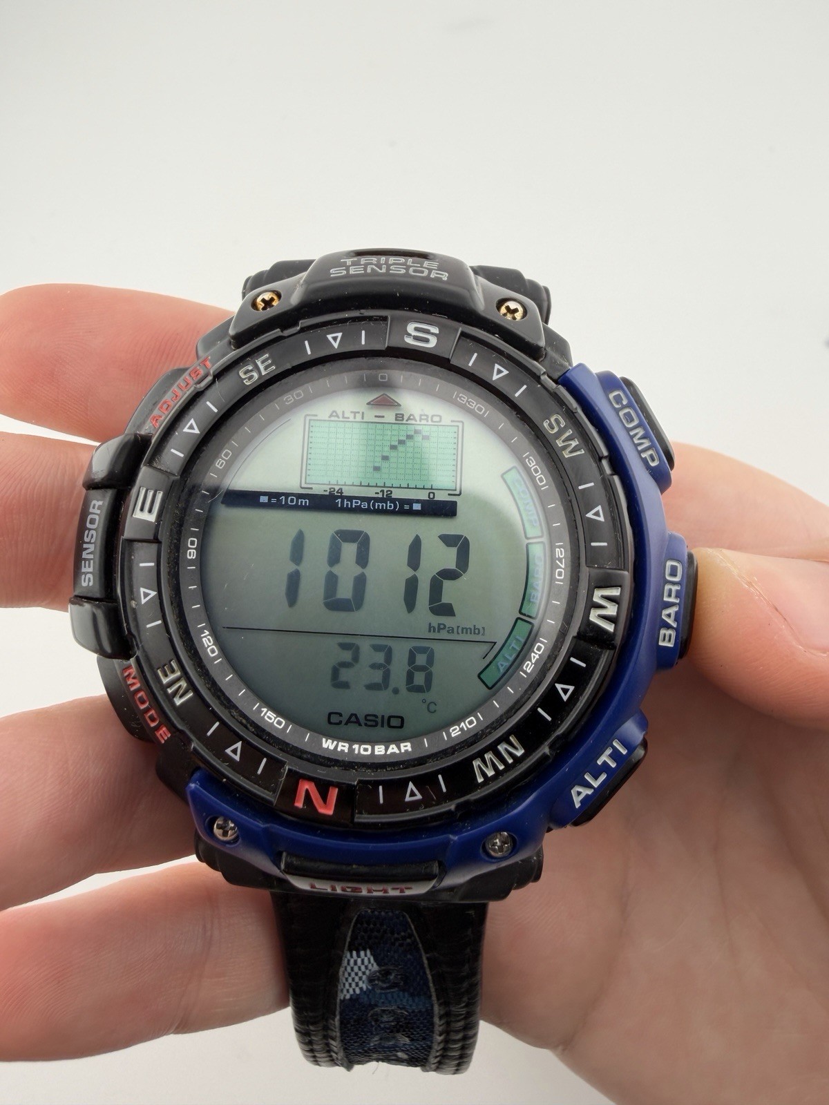 Casio Protrek PRG-40 Triple Sensor Module 2272 Wa… - image 12