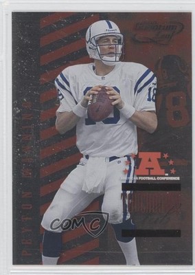 2001 Quantum Leaf Touchdown Club 254/2000 Peyton Manning #TC18 HOF 14s2