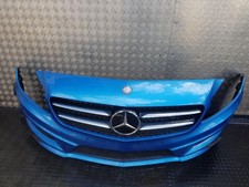 MERCEDES A CLASS BUMPER FRONT BLUE W176 2012