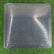 Creative Memories Scrapbook 7  x7  Album Blue Jean Denim Cover USA Made NEW