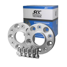 SCC Wheel Spacers 2x20mm 13250BES fits Opel Kadett D Caravan