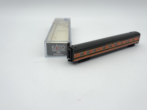 KATO - N - GN - Coche cama lado liso "Rogers Pass" #1370 EB - Tren 156-0703 | Zustand: Used