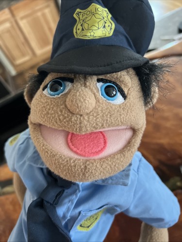 Melissa & Doug Police Officer Shields Trooper Cop Hand Puppet - Picture 8 of 8