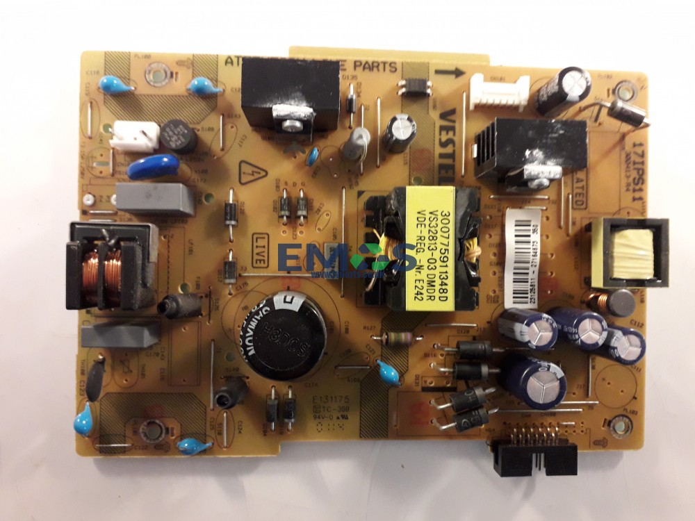 23125811 POWER SUPPLY FOR BUSH DLED32165HDDVD