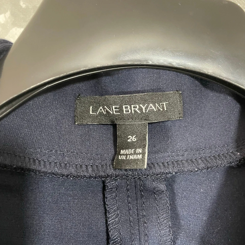 Lane Bryant Women's Plus Size Navy Blue Military Style Blazer - Size 26 - Jacket - Image 4 of 4