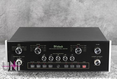 McIntosh C40 Audio Control Center Preamplifier in Very Good Condition