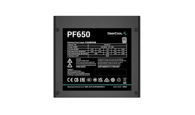 6933412711469 DeepCool PF650 Netzteil 650 W 20+4 pin ATX ATX Schwarz DEEPCOOL