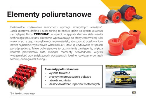 TED94287 POLYURETHAAN VOORSTE DRAAGARMBUSSEN LINKS/RECHTS (ACHTER) - Imagen 7 de 7