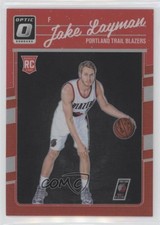 Jake Layman Prizm 2016/17 Red Prizm /99 #187