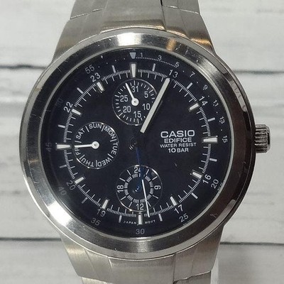 Smart Analog CASIO Edifice EF-305, new battery, working condition: good.
