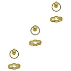 2 Stück Damen Zinklegierung Vorhängeschlösser Druckguss Twist Lock Koffer