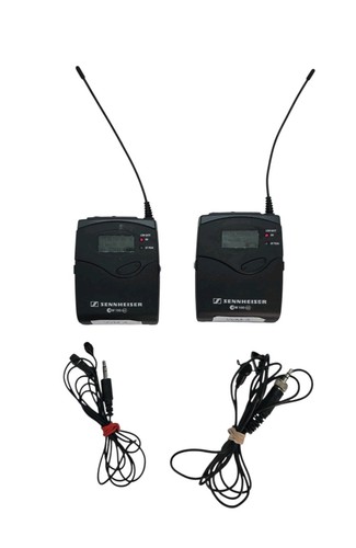 Sennheiser EW 100 G3 Wireless Bodypack Transmitter SK 100 w/ Lavalier Microphone