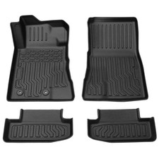 Floor Mats Liners Carpets For 2015-2022 Ford Mustang All Weather Tpe Rubber 4pcs
