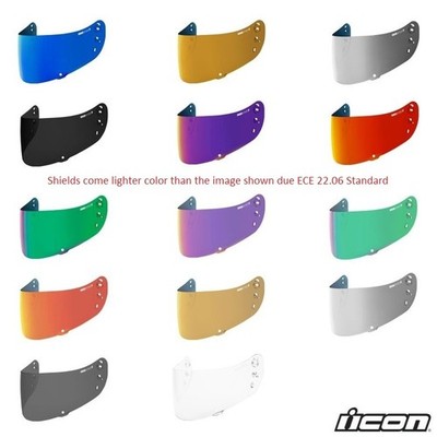 Icon Optics Replacement Face Shield for Airframe Pro/Airform/Airmada Helmet