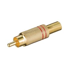 Goobay Wentronic IADAP RCA MR Gold Audio Connector