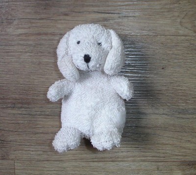 Badetier Hund Welpe Stofftier RUSS Berrie & Co? Frottee 16 cm