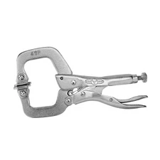 Locking C-Clamps with Swivel Pads, Jaw Opens to 1-5/8 in, 4 in Long  Products