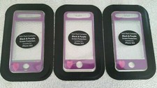 iphone 3gs screen guards 3 Packets = 3 purple and 3 black ,New lipsy