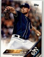 2016 Topps Robbie Erlin #473 San Diego Padres