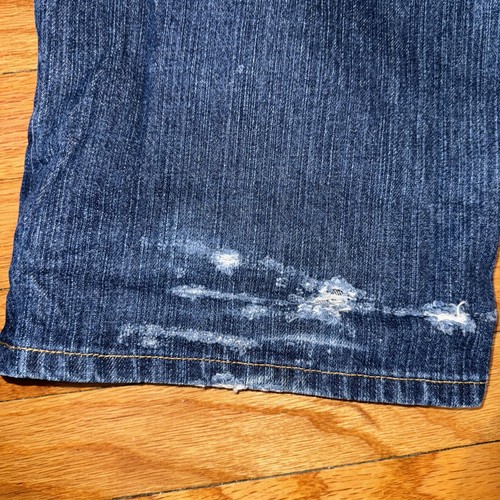 Vintage Rocawear Denim Jeans 1999 Y2K True OG Hiphop Baggy 90s 36x34 Straight - Picture 11 of 11