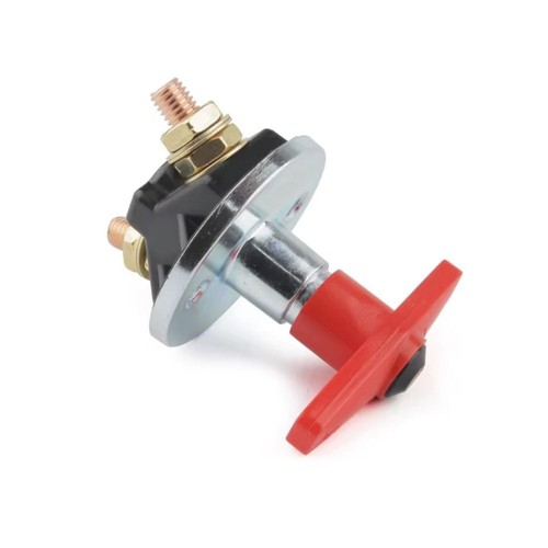 Battery Cut-off Heavy Duty Electrical Switch Fixed Key Battery Isolator RV - Foto 9 di 11