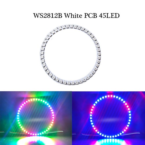 DC5V WS2812B RGB Full Color 8/16/24/35/45 Leds Pixel Ring Led Modules - Picture 19 of 20
