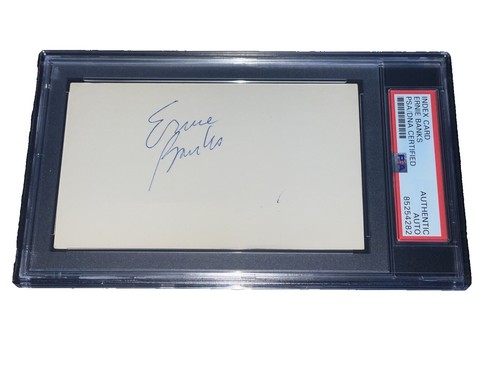 Ernest Ernie Alten ( Debut 1920 ) TIGERS SIGNED AUTOGRAPH AUTO 3x5