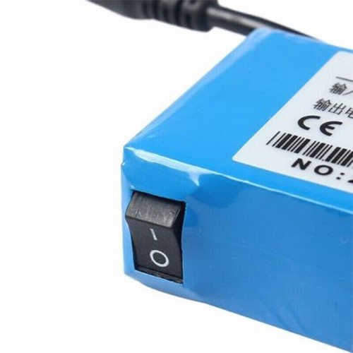 Mini Portable Rechargeable DC-168 12V 1800mAh Li-ion Battery Pack FR CCTV Camera - Picture 8 of 8