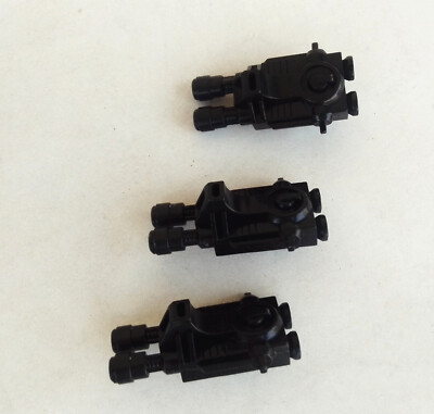 3 x Transformers G1 Action Master Armored Convoy Optimus Prime CANNON guns!!!
