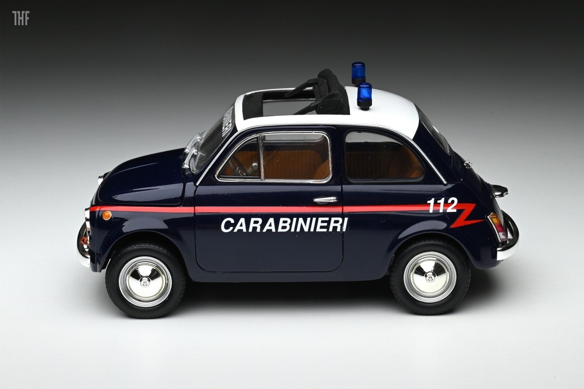 1/18 Fiat 500L1968CARABINIERI ミニカーコレクション 1/18 Minichamps FIAT 500L Carabinieri 1968-150121690*AS IS | eBay