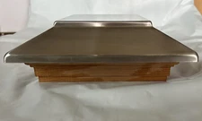Maine Ornamental Victoria Stainless Steeel High Plateau 6x 6 in Post Cap