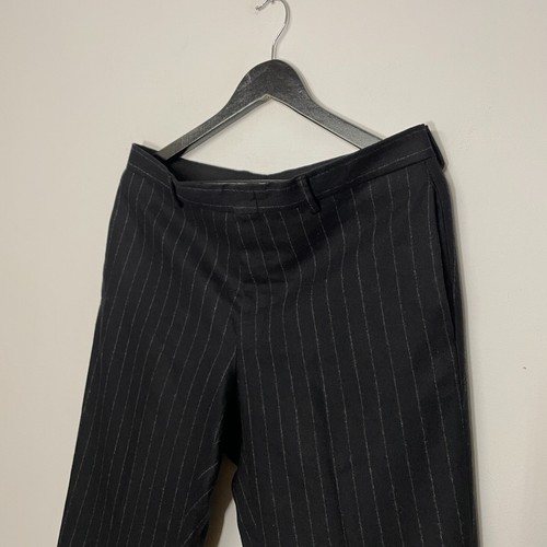 Dior Homme AW02 by Hedi Slimane Double Breasted Chalk Stripe Wool Suit Size 50 - Picture 12 of 18