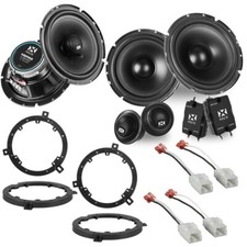 Jeep Wrangler JK 2007-2014 - Paquete completo de reemplazo de altavoces de fábrica | NVX
