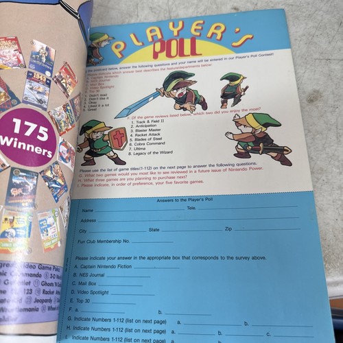 Nintendo Power Issue 3 - November/December 1988 - Complete w/ Poster/Inserts - Picture 5 of 7