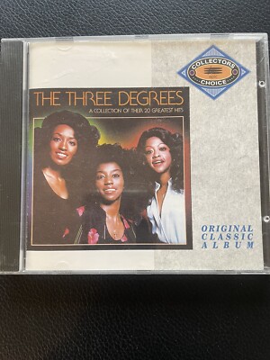 THE  THREE  DEGREES  -  A Collection Of Their 20 Greatest Hits, CD  ,Pop , Disco
