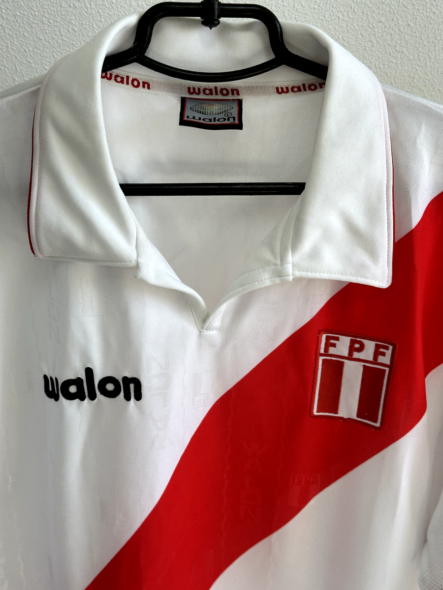 FPF Peru 2002-2003-2004 Home Jersey Walon Shirt Size L | eBay