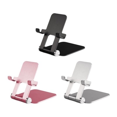 Cell Phone Stand Desktop Phone Holder Aluminium Alloy Phone Tablets Bracket