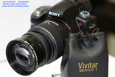 SPORT ACTION 2X TELE ZOOM LENS FOR SONY ALPHA DSLR CAMERAS A58 SLT-A37 A57 A65