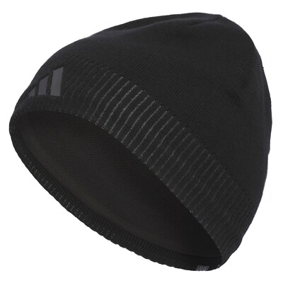 Adidas Creator II Beanie Men Winter Knit Hat Cap Toque Black Gray