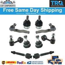 TRQ New Front Steering & Suspension Kit For 2007-2022 Toyota Sequoia Tundra