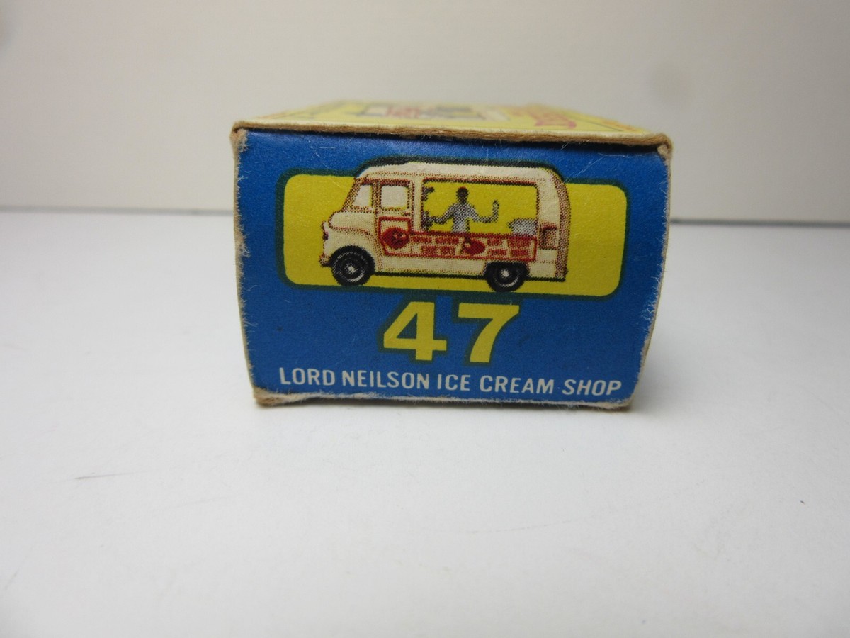 ミニカー　マッチボックス No.47 ICE CREAM SHOP Matchbox #47b Commer Ice Cream Van. Rarer Lord Neilson