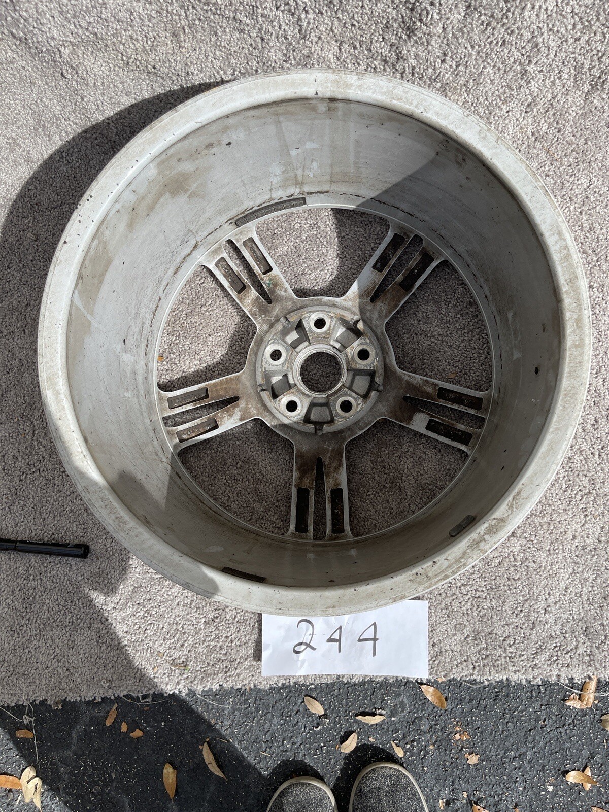 08 09 10 Chevrolet Corvette OEM Wheel Rim REAR 19x10 9596784 