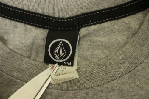 Volcom Stone Shirt Men's Medium With Front Pocket Gray - Picture 12 of 12