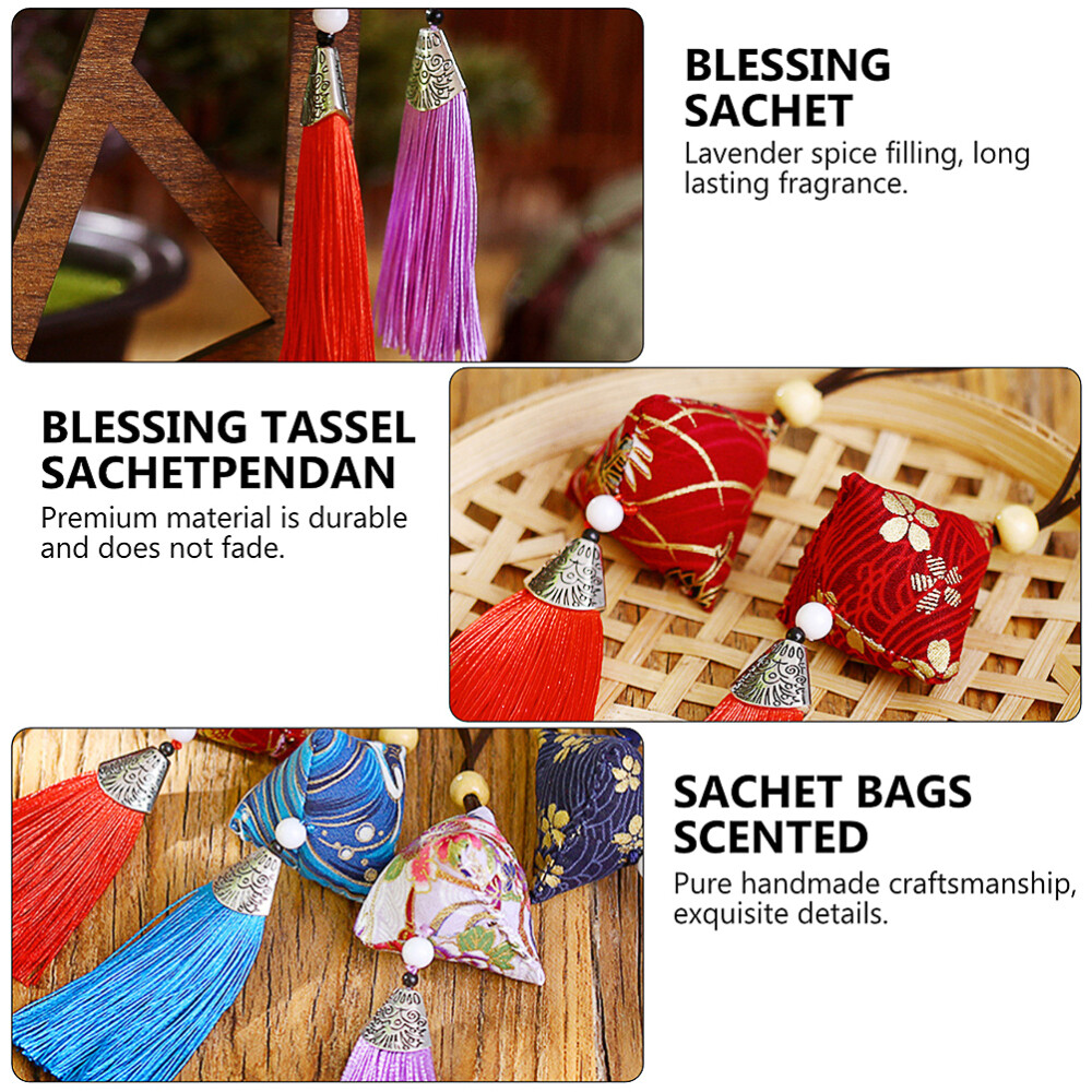 5 Pcs Sachet Air Freshener Japanese Style Perfume Bag Pendant Room