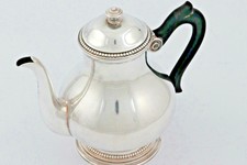Cardeilhac Cafetiere Kaffeekanne Coffee Pot Christofle 950 Silber 560,53gr. 597K