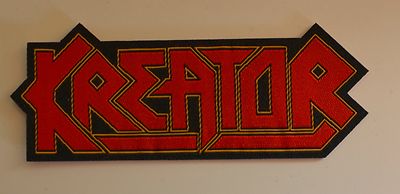 KREATOR - Logo Cut Out - Patch - 3,5 cm x 9,8 cm - 164074